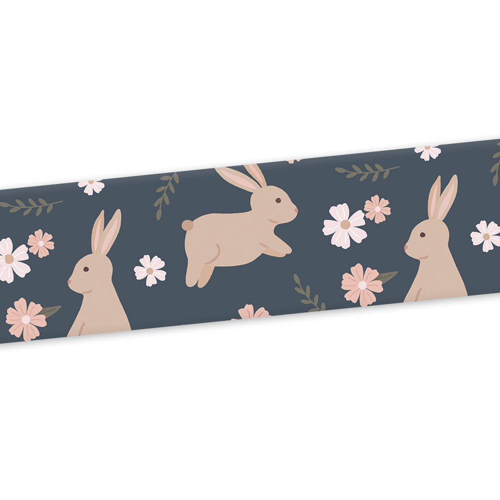 Nasogastric Tube Tape - Easter Bunny Navy