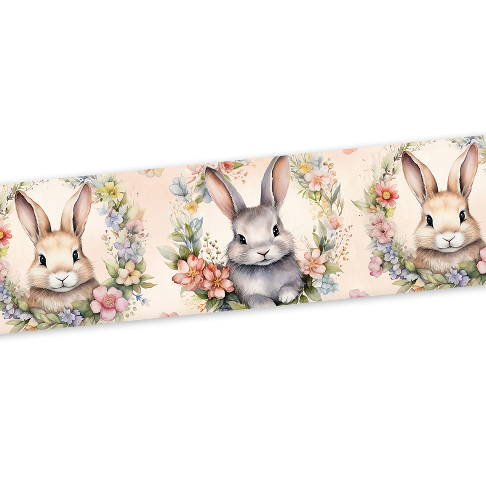 Nasogastric Tube Tape - Easter Wreaths