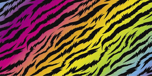 Nasogastric Tube Tape - Fluro Zebra