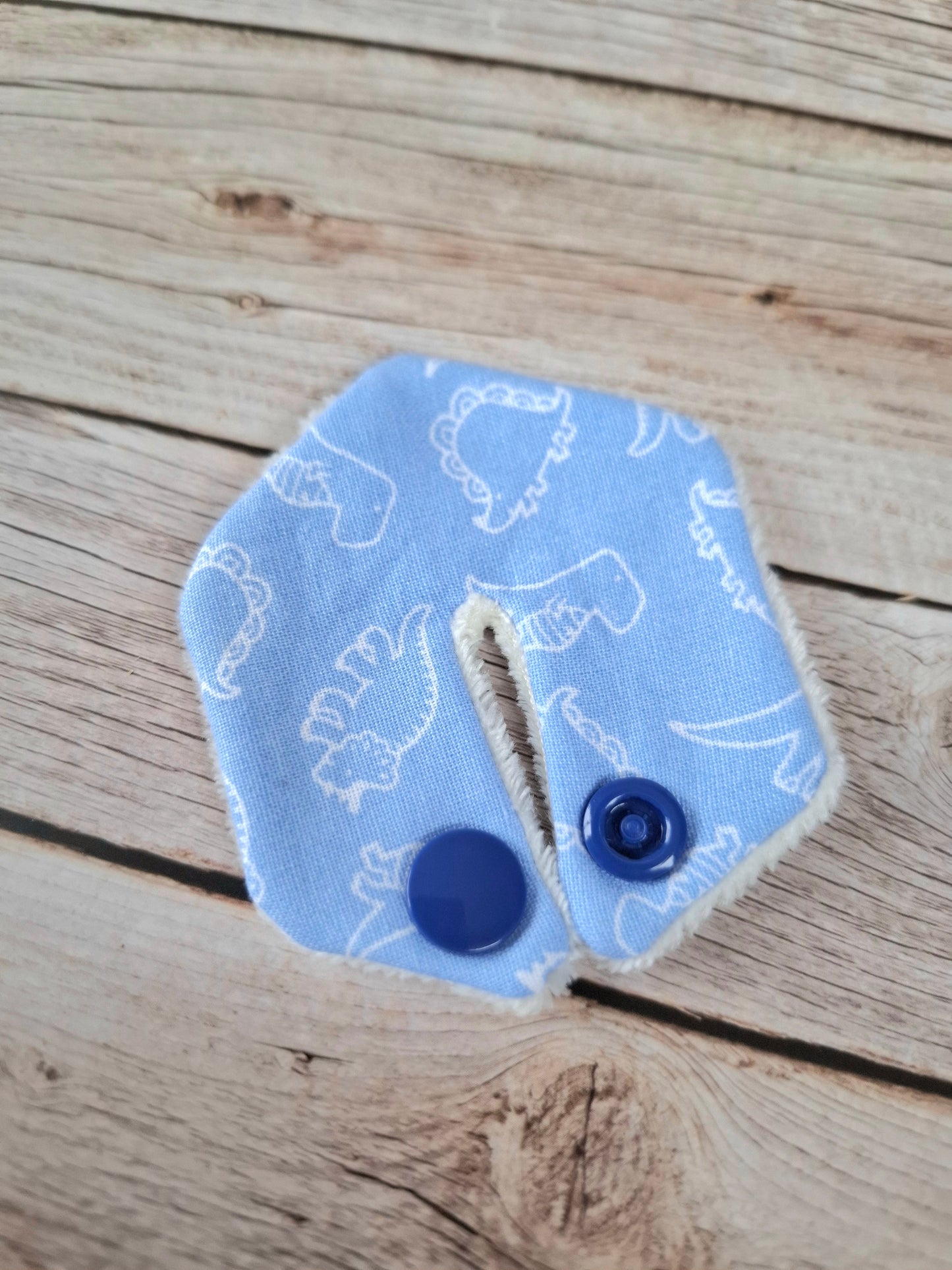 G Tube Pad - Blue Dino