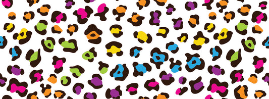 Nasogastric Tube Tape  - Bright Leopard