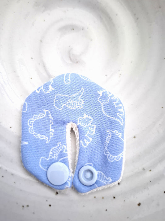 G Tube Pad - Blue Dino