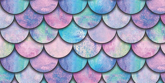 Nasogastric Tube Tape  - Mermaid Scale